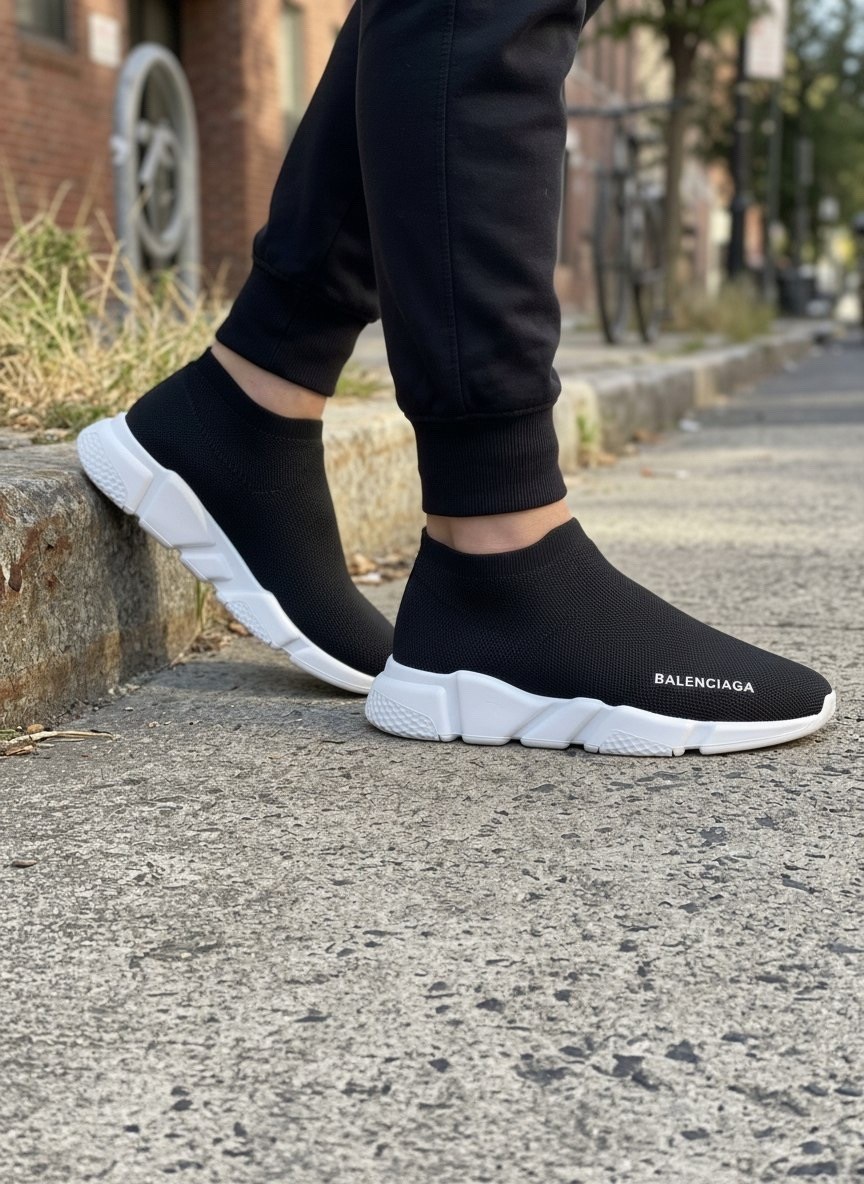 кроссовки баленсиага женские черные с белой подошвой,женские кроссовки balenciaga,кроссовки чулки баленсиага,кроссовки balenciaga speed,кроссовки balenciaga