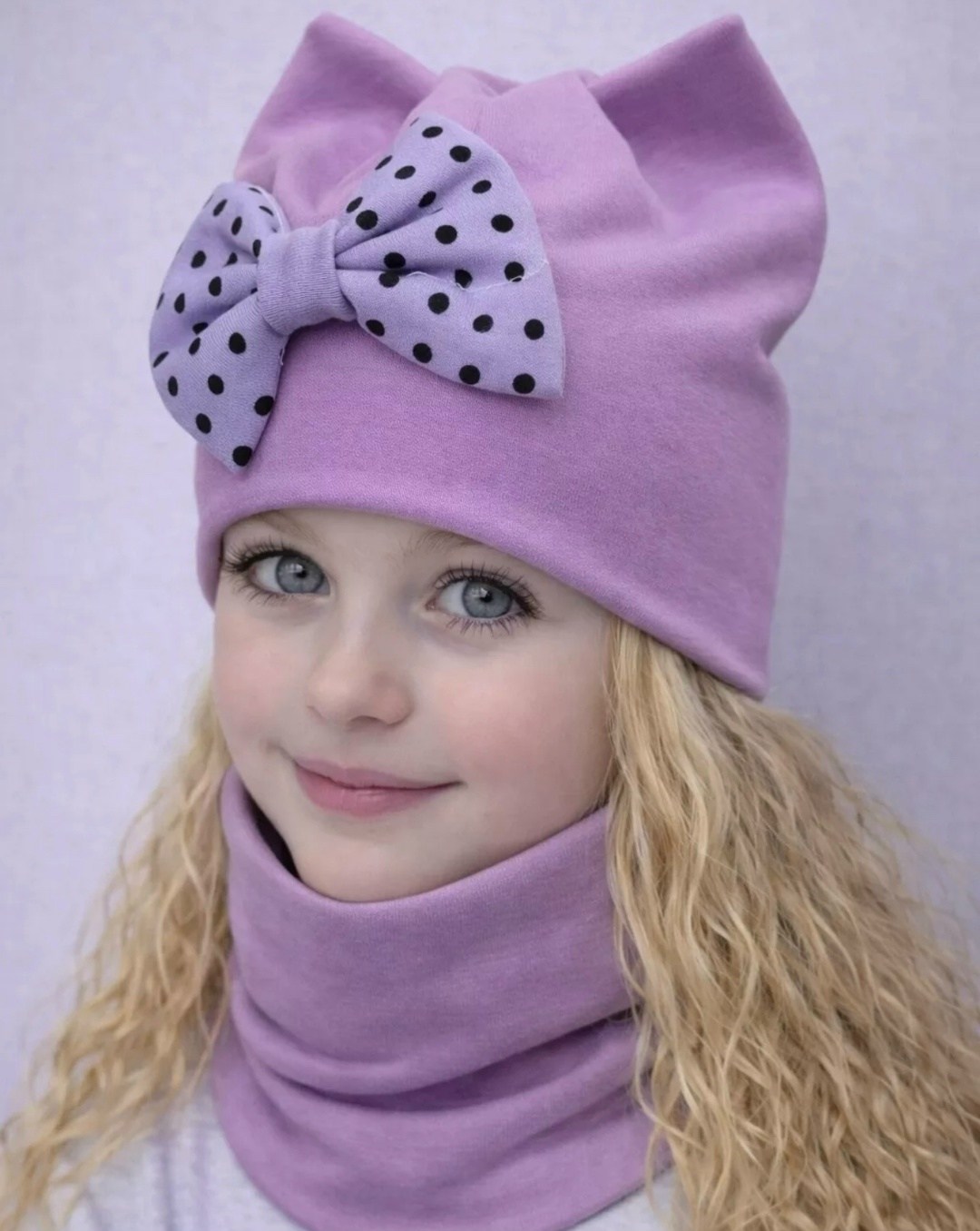 шапка с ушками трикотажная и снуд для детей,шапка и снуд комплект,шапка снуд для девочки,шапка и снуд комплект для подростков,шапка со снудом для девочек