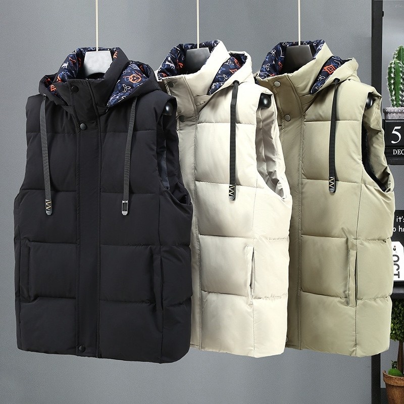 жилет двусторонний,жилет мужской с капюшоном,теплый жилет,жилет с капюшоном,жилет мужской