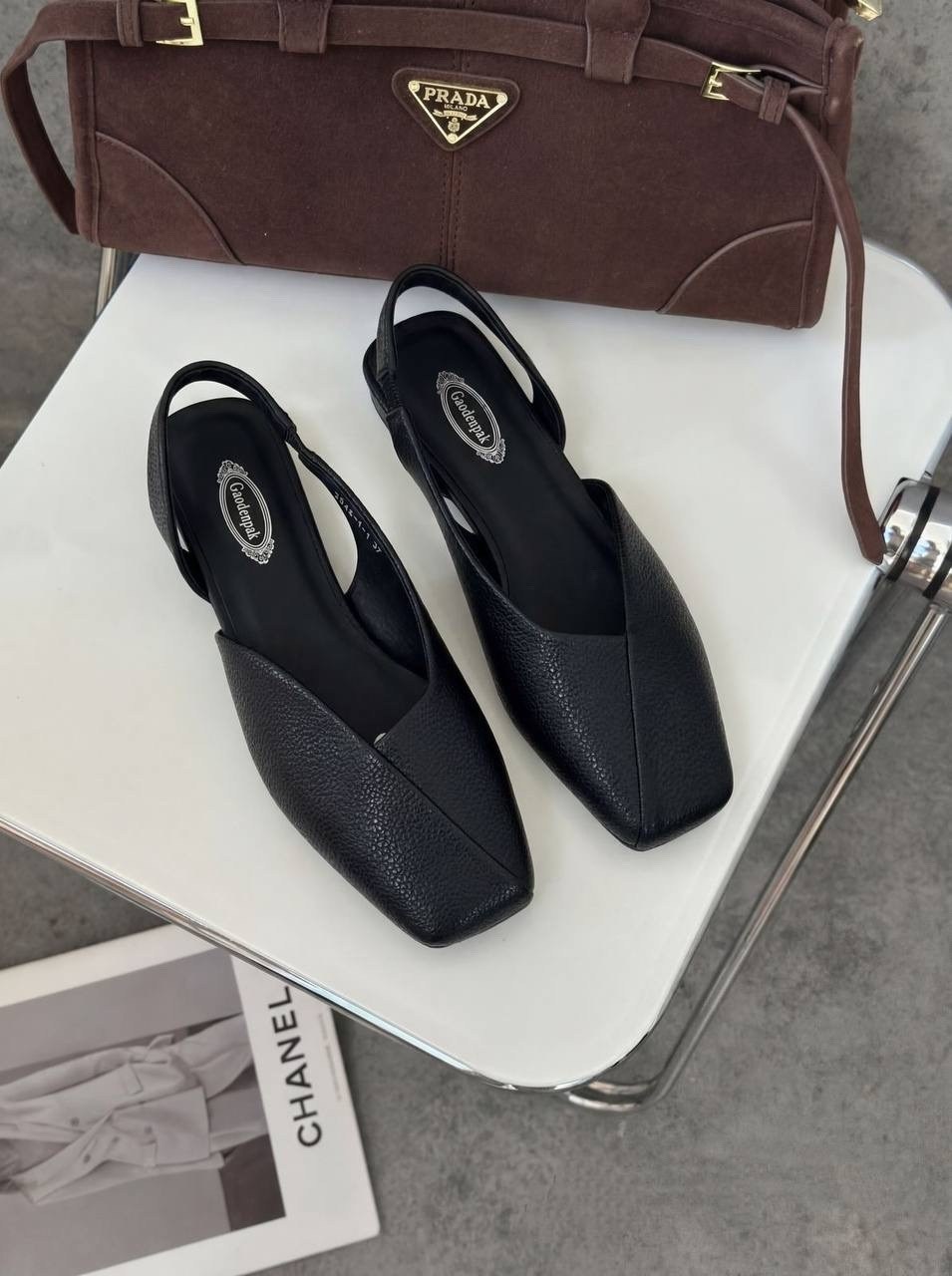 туфли с квадратным носом и открытой пяткой, женская,туфли на плоской подошве,женские туфли лодочки,туфли с квадратным носом