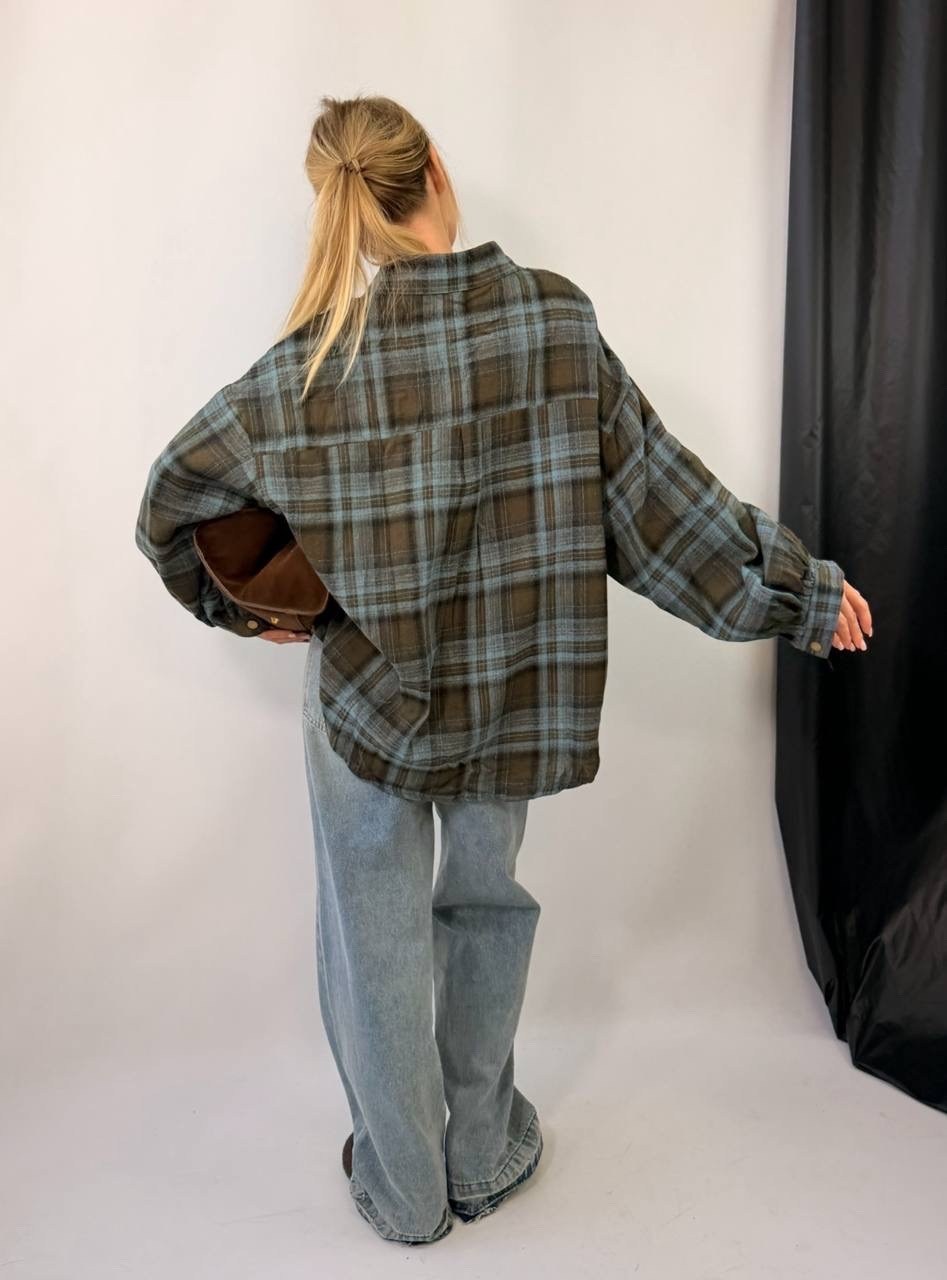 рубашка в клетку оверсайз летняя esstobee,женская рубашка в клетку,рубашка в клетку оверсайз,рубашка в клетку оверсайз удлиненная,рубашка в клетку dej 369033302