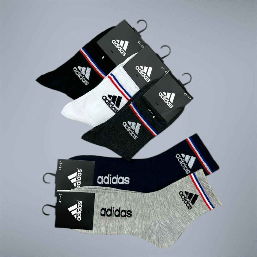 носки мужские,носки мужские 10 пар,комплект носков adidas,носки adidas набор спортивных носков адидас,носки унисекс