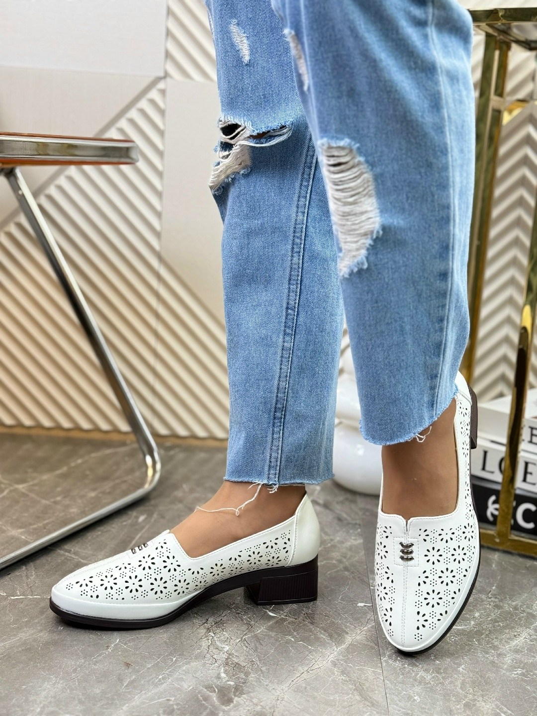 лоферы с перфорацией женские,,слиперы кожаные с перфорацией лоферы летние,туфли женские летние,туфли женские