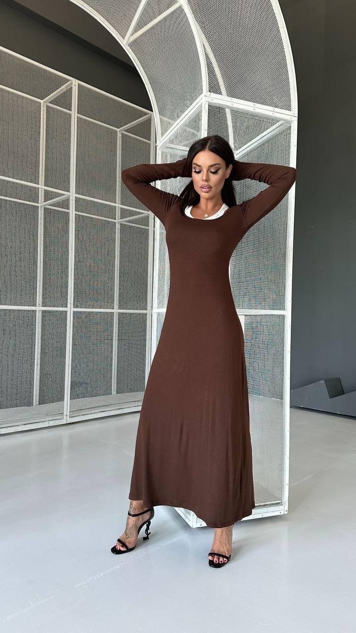 платье,коричневое платье,элегантное платье,модное платье,платье макси