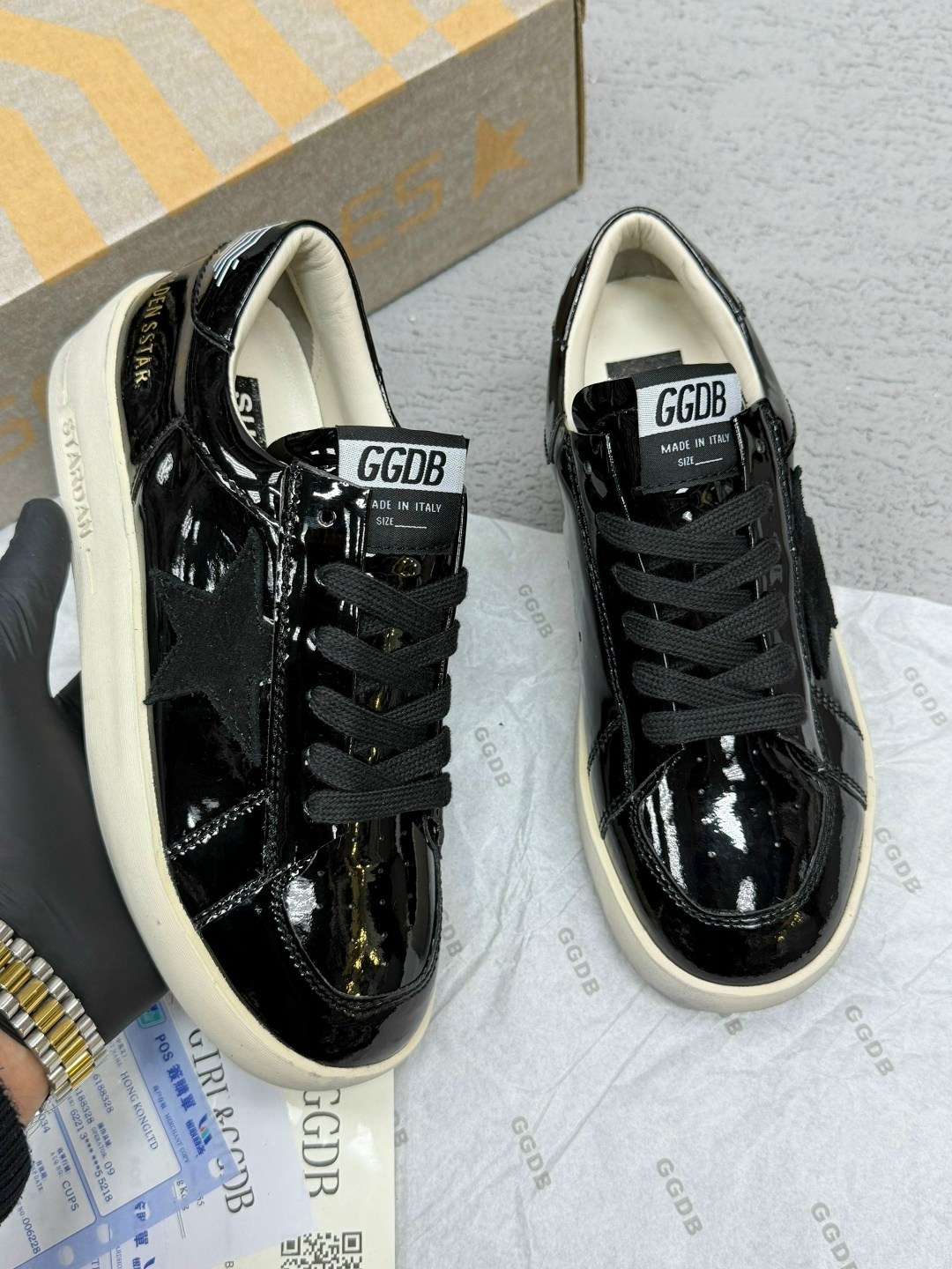 ,кеды golden goose,кроссовки golden goose, женская,кеды лакированные