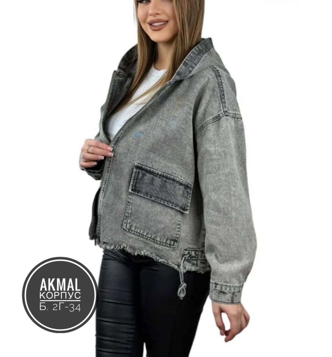 женская джинсовая куртка,джинсовая куртка,куртка джинсовая с карманами,женская куртка,куртка джинсовка