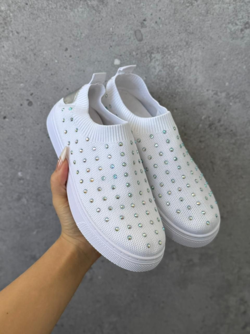 женские слипоны,,женские кроссовки,кроссовки-носки женские со стразами,кроссовки со стразами