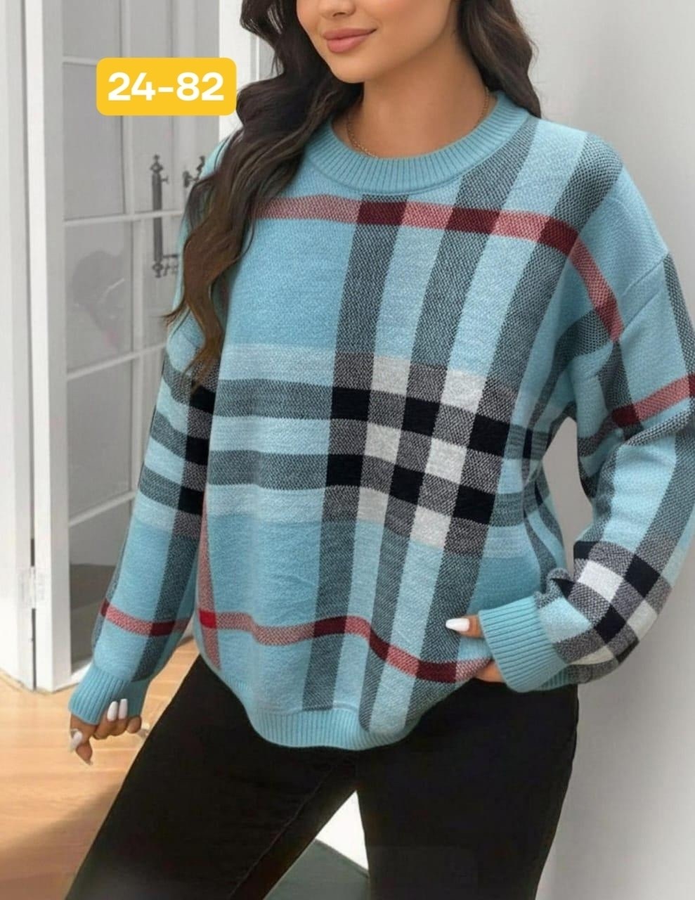 свитер burberry,джемпер burberry,джемпер в клетку,женский свитер,женский свитер burberry бежевый