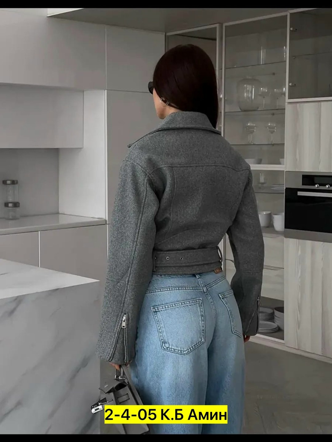 женская драповая косуха,косуха серая,женская косуха,куртка женская,косуха куртка шерстяная укороченная весенняя