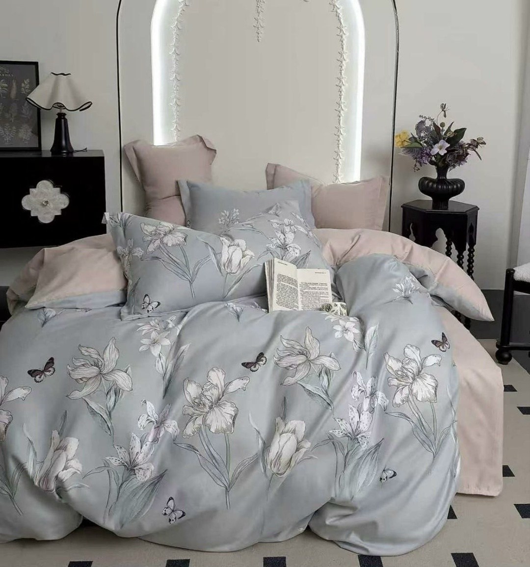 asabella комплект постельного белья,постельное белье asabella 1709-6 евро тенсел люкс-сатин,постельное белье тенсель,постельное белье тенсель евро,постельное белье asabella 1684-6 евро тенсел люкс-сат