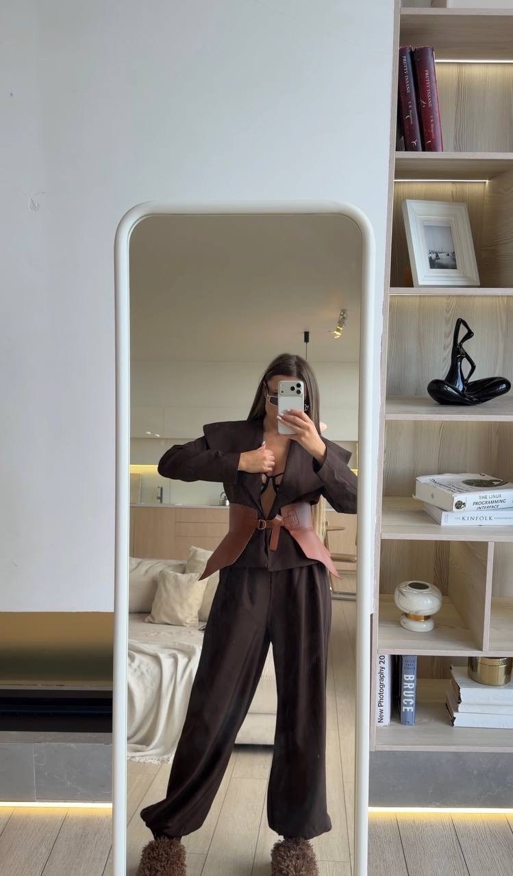 классический женский брючной костюм,костюм,костюм брючный женский арт. 11396855,женские костюмы