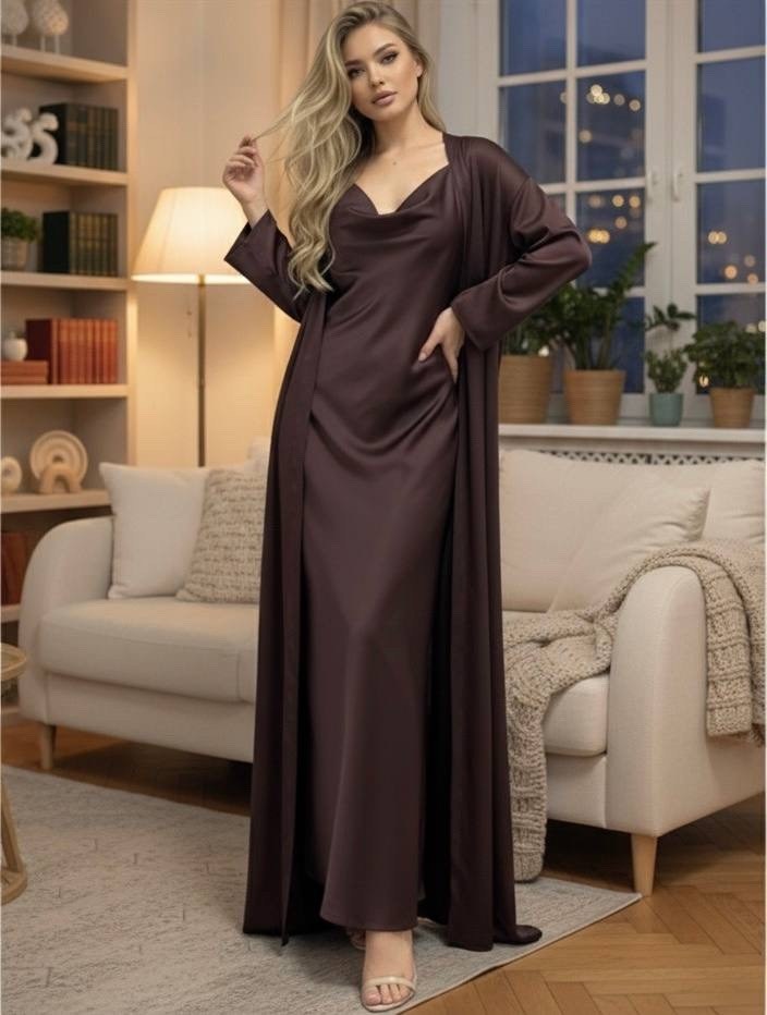 женский шелковый халат,шелковый халат,халат атласный,шелковый пеньюар,халат пеньюар