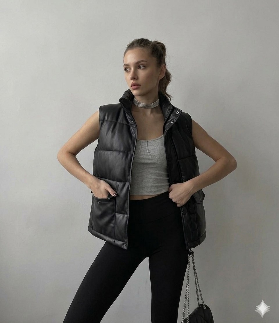 жилетка женская,жилет женский,жилет,кожаный жилет,жилетка кожаная