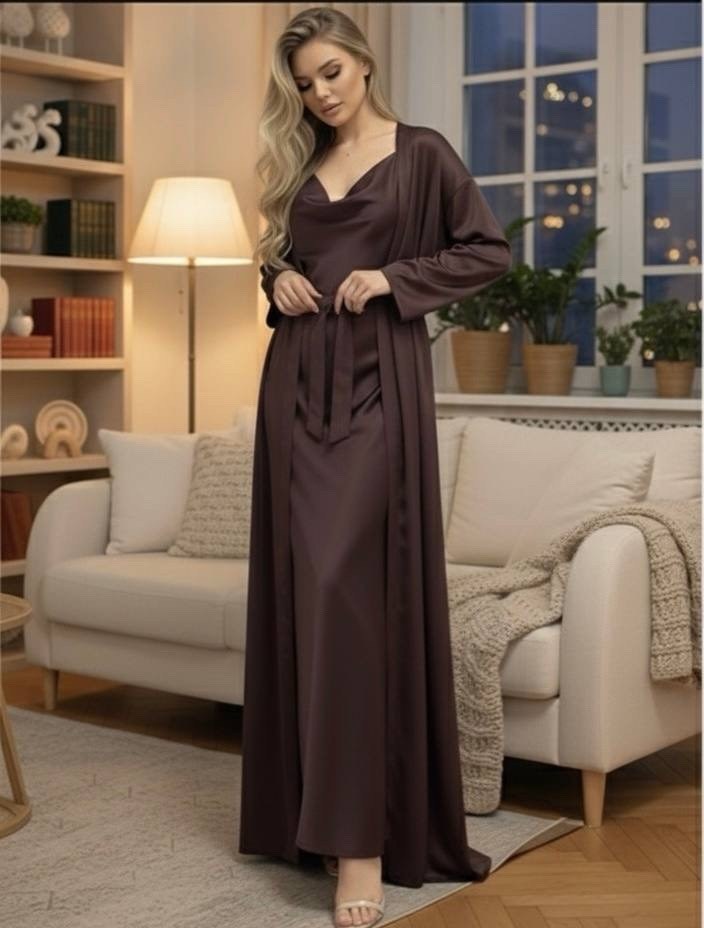 женский шелковый халат,шелковый халат,халат атласный,шелковый пеньюар,халат пеньюар