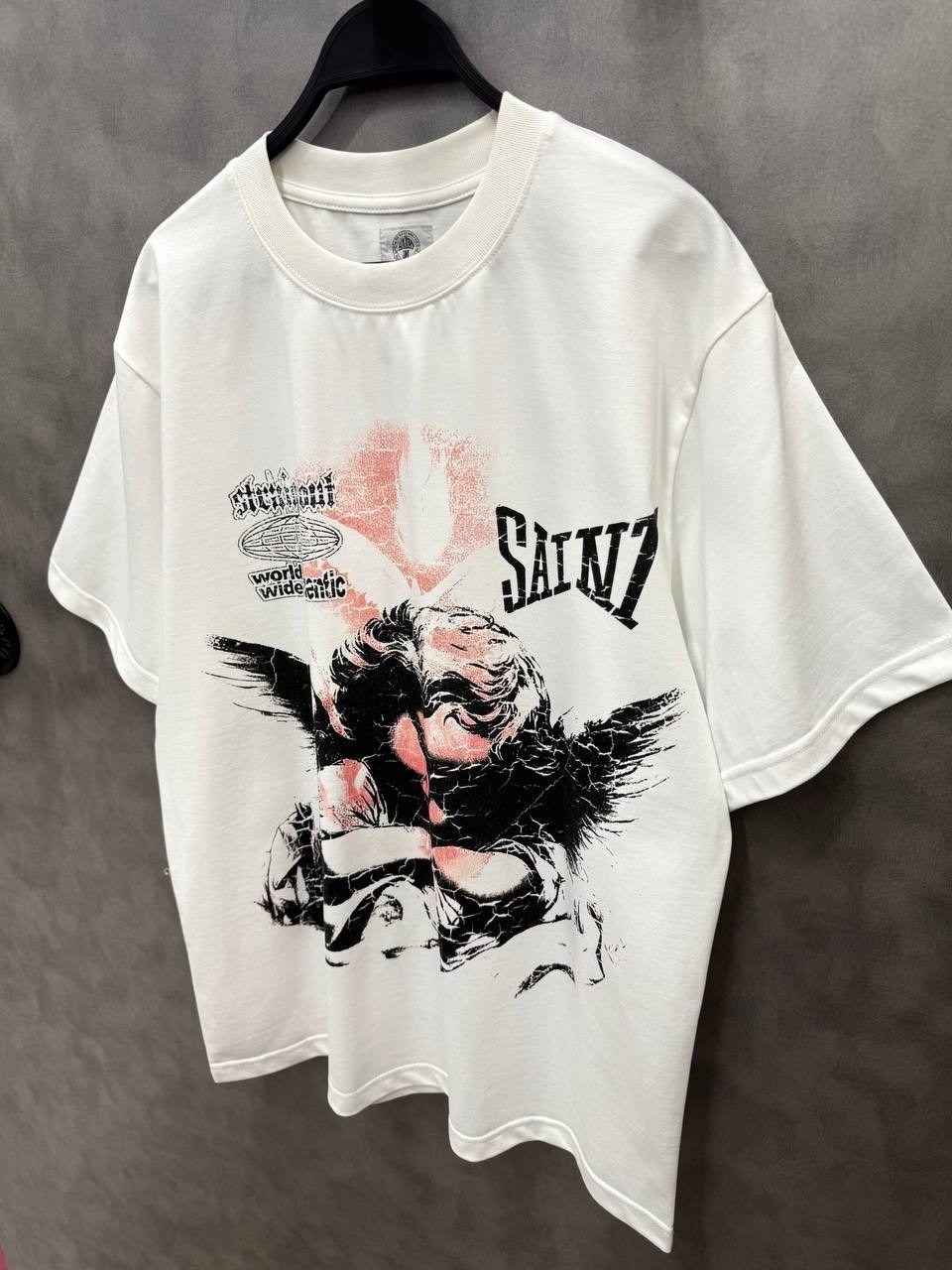 футболки оверсайз с принтами,футболка оверсайз с принтом loathe wear,футболки женская оверсайз,белая оверсайз футболка,футболка белая широкого кроя