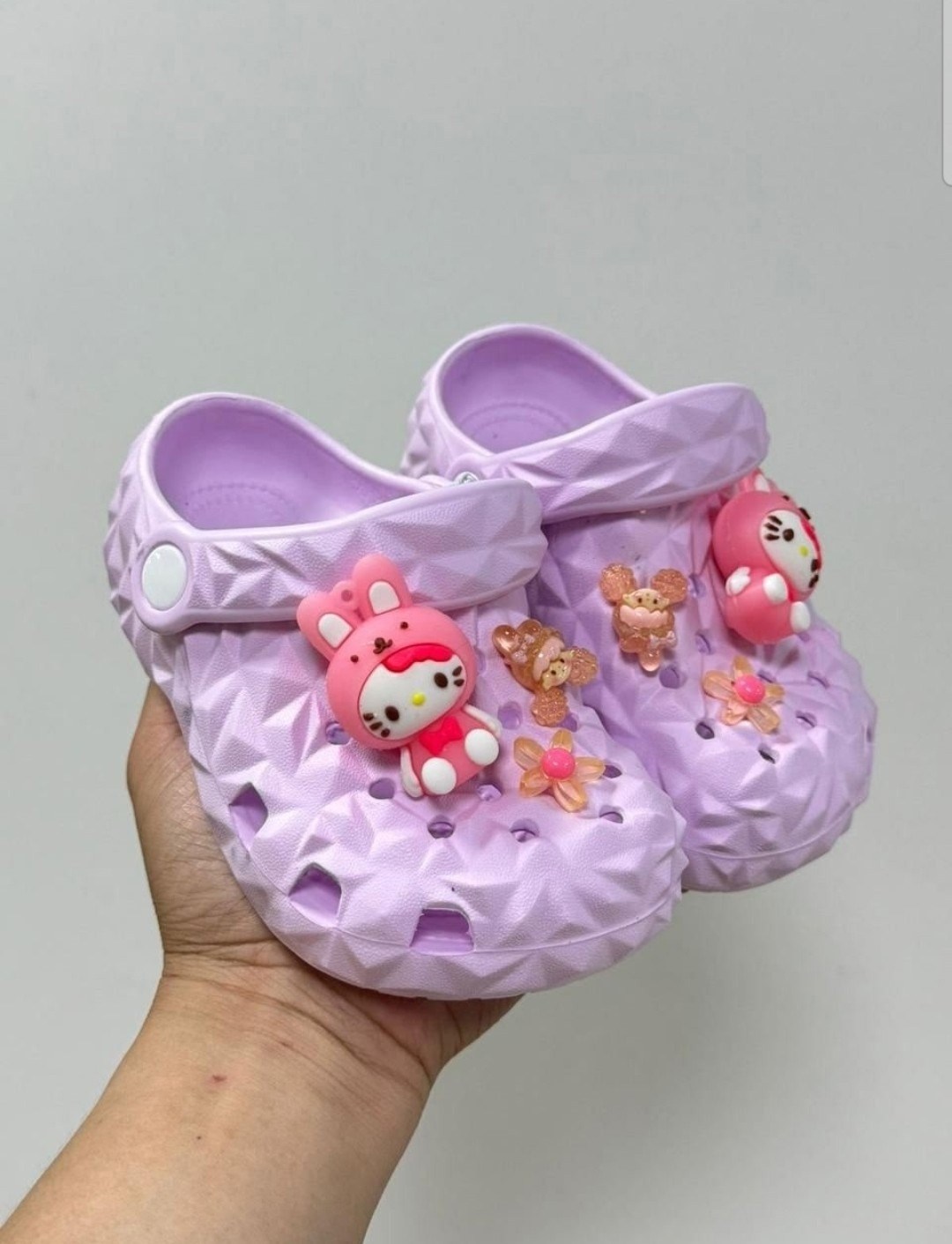 кроксы хеллоу китти,детские тапочки,детские сандалии,кроксы с хелло китти,кроксы детские