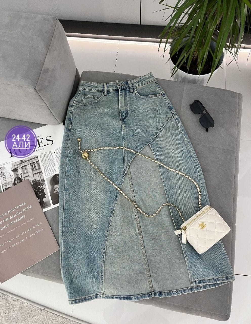 юбка джинсовая,женская джинсовая юбка,юбка джинсовая миди,юбка джинс,юбка миди джинсовая с разрезами