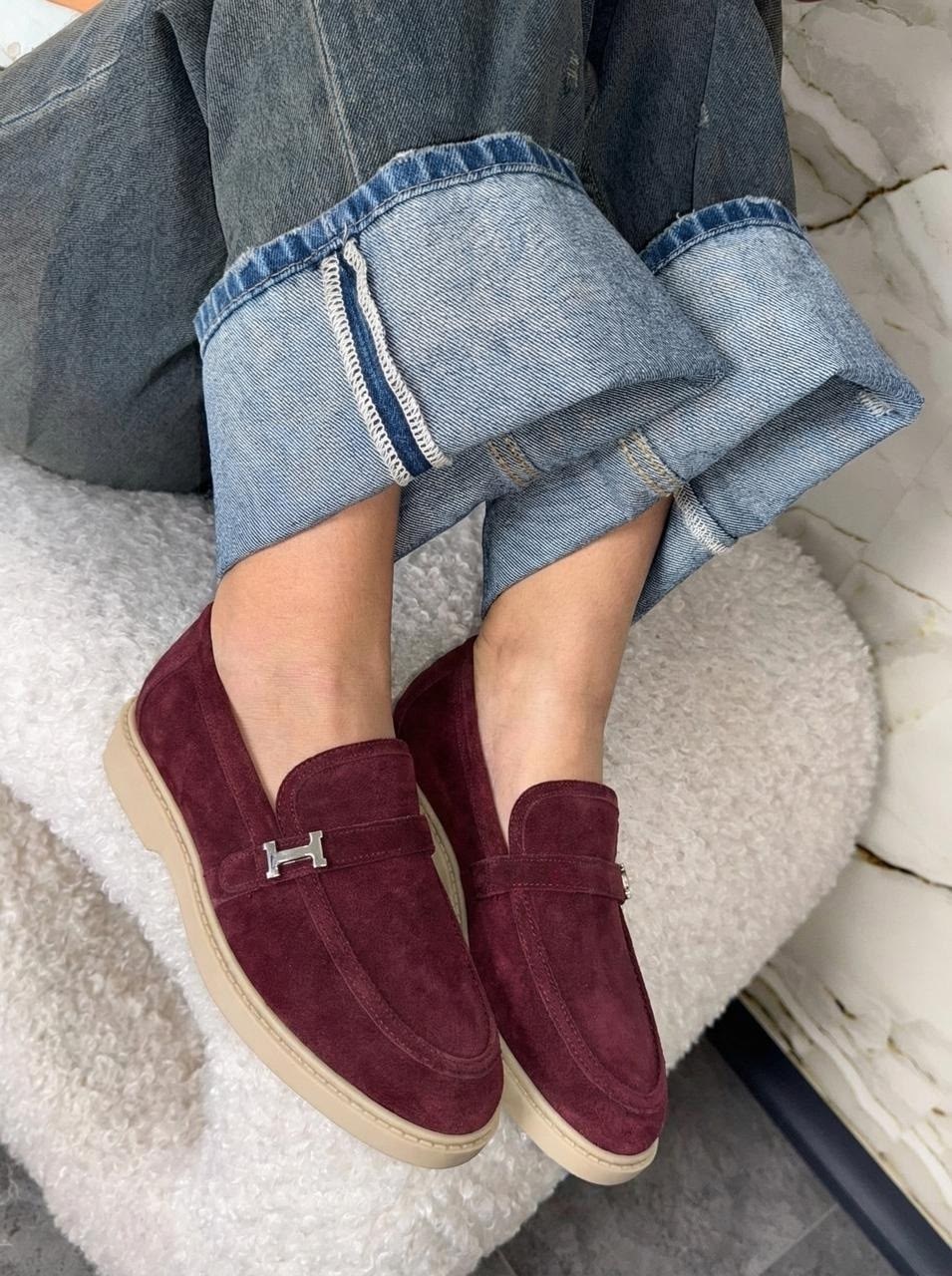 лоферы замшевые женские,лоферы замшевые,лоферы таккарди бордовые,замшевые лоферы loro piana,лоферы женские loro piana