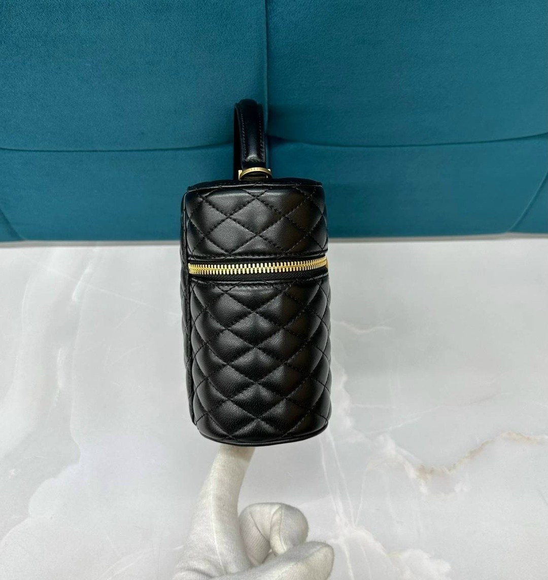 сумка женская,сумка saint laurent,кожаная сумка yves saint laurent gaby vanity черная,сумка,женская сумочка