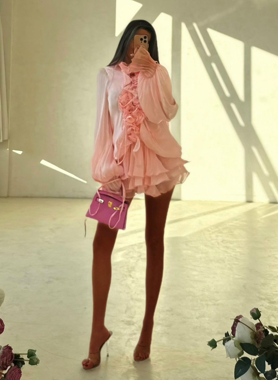 платья из органзы,платья мини,шифоновое платье с рюшами,платье с оборками