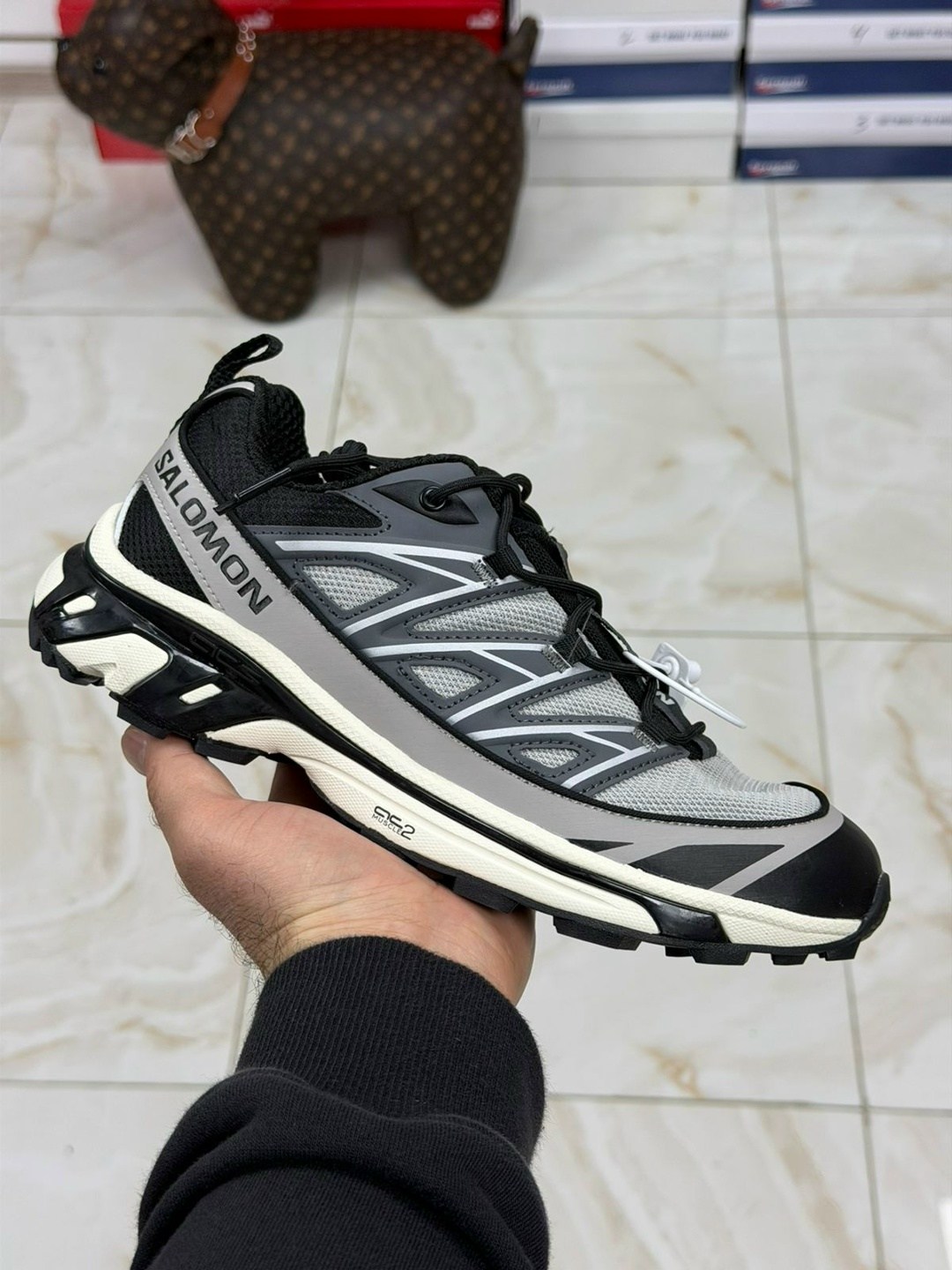 кроссовки salomon,кроссовки salomon xt-6,кроссовки salomon мужские,кроссовки salomon xt-rush 2 gore tex black magnet черный,кроссовки salomon xt