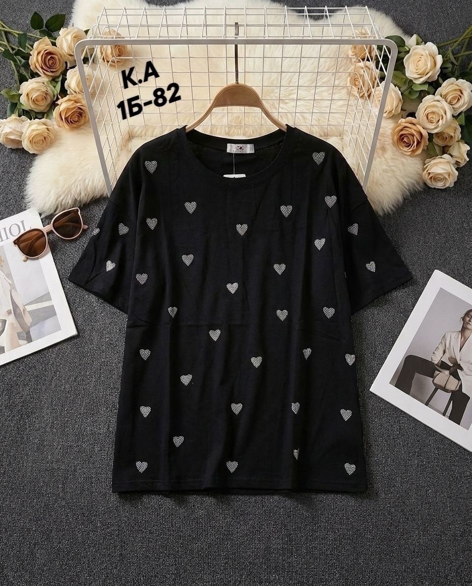 футболки женская,футболки женская оверсайз,футболки для женщин,футболка оверсайз с сердцами,футболки для девочек