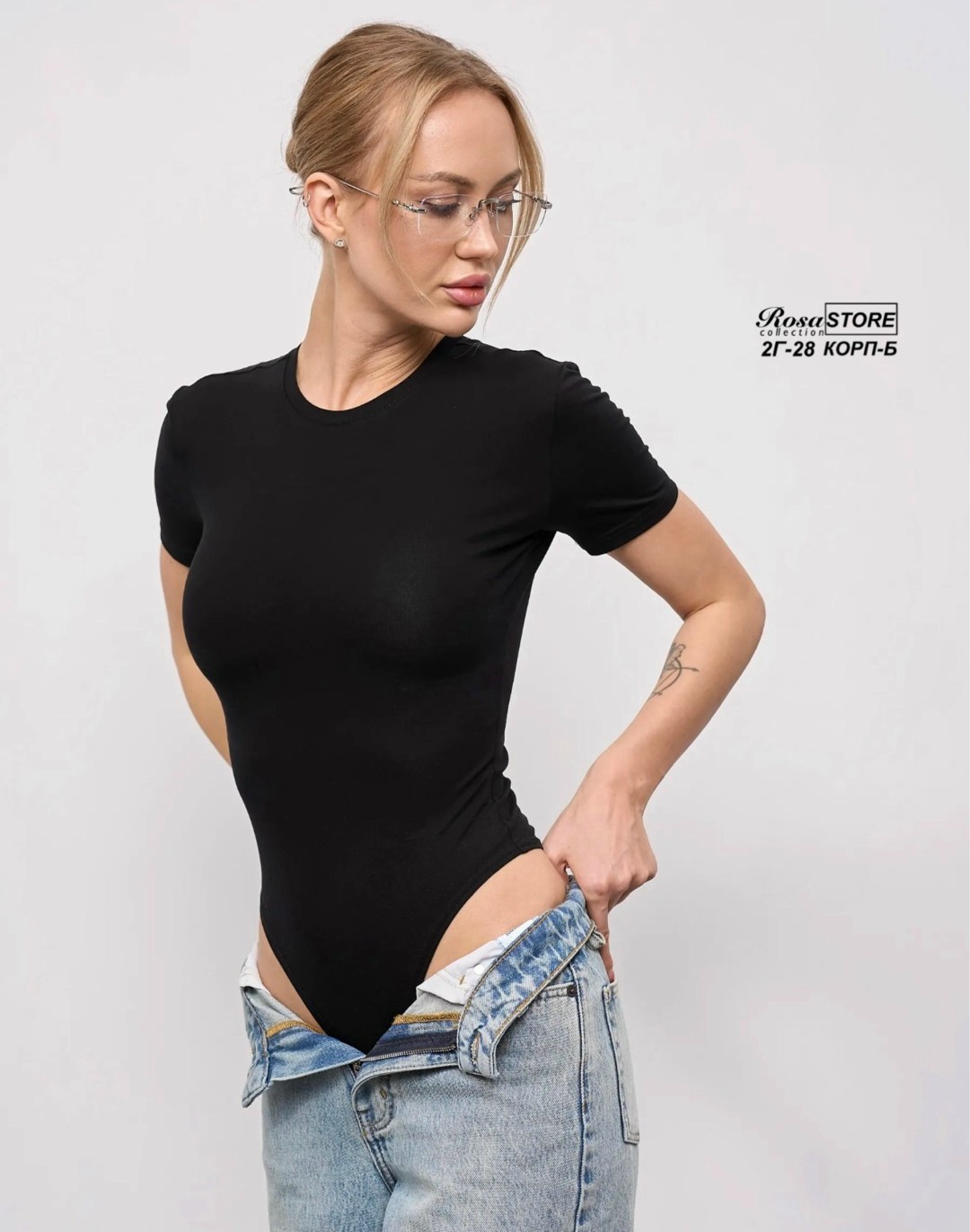 боди женское с коротким рукавом от бренда телодвижения,женское боди с коротким рукавом,боди с коротким рукавом,боди женское черное,блузка-боди телодвижения женское облегающее скимс