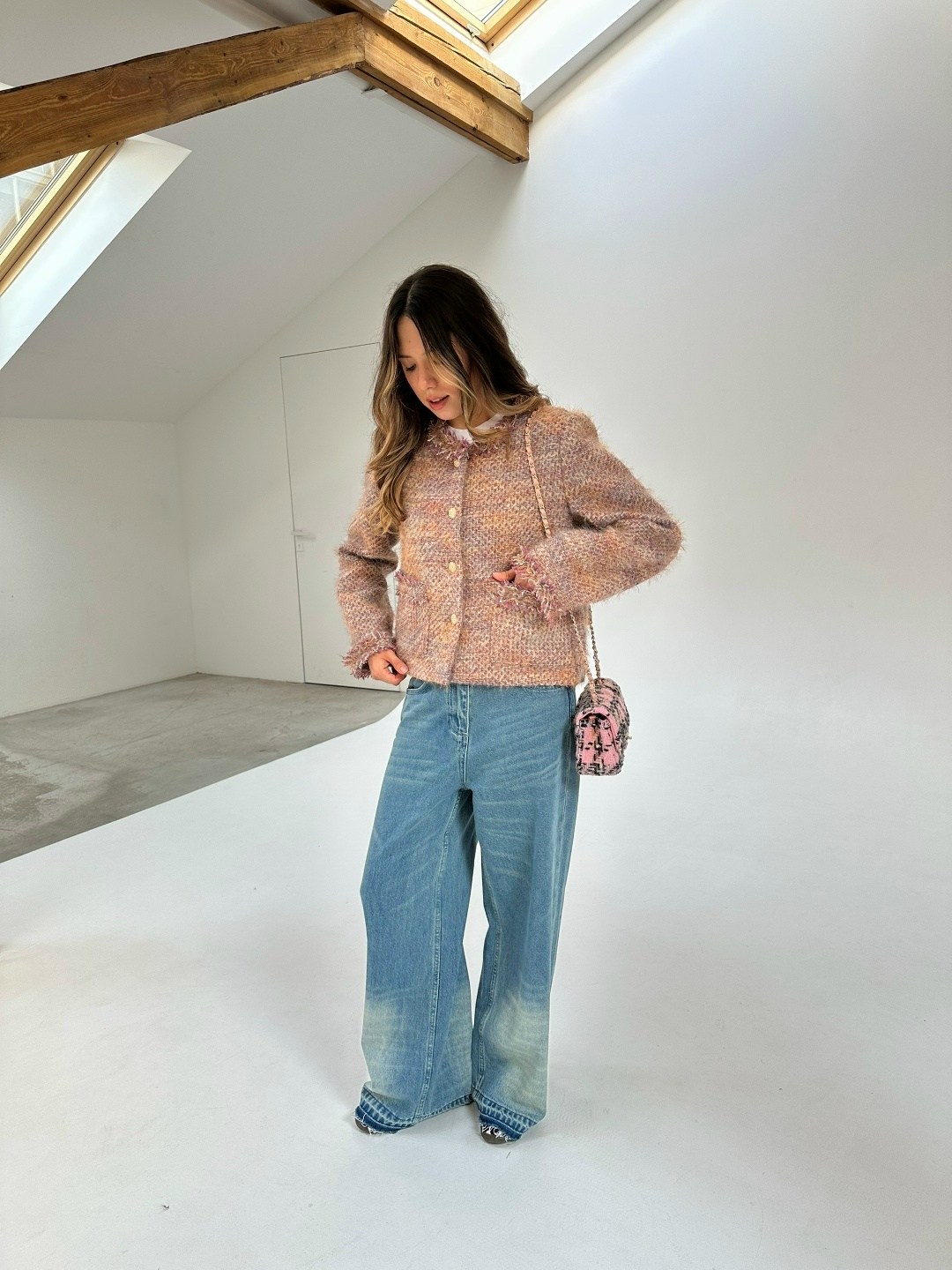 твидовый жакет,жакет,кардиган вязаное,женский твидовый короткий пиджак,трендовый нишевый высококачественный твидовый шерстяной пиджак unxx для женщин