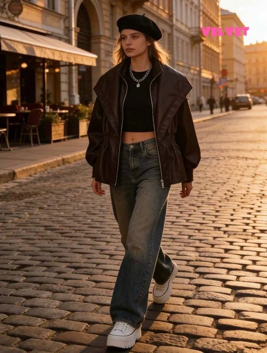 женская куртка из искусственной кожи,куртка кожаная,женская кожаная куртка,куртка косуха,куртка косуха с поясом