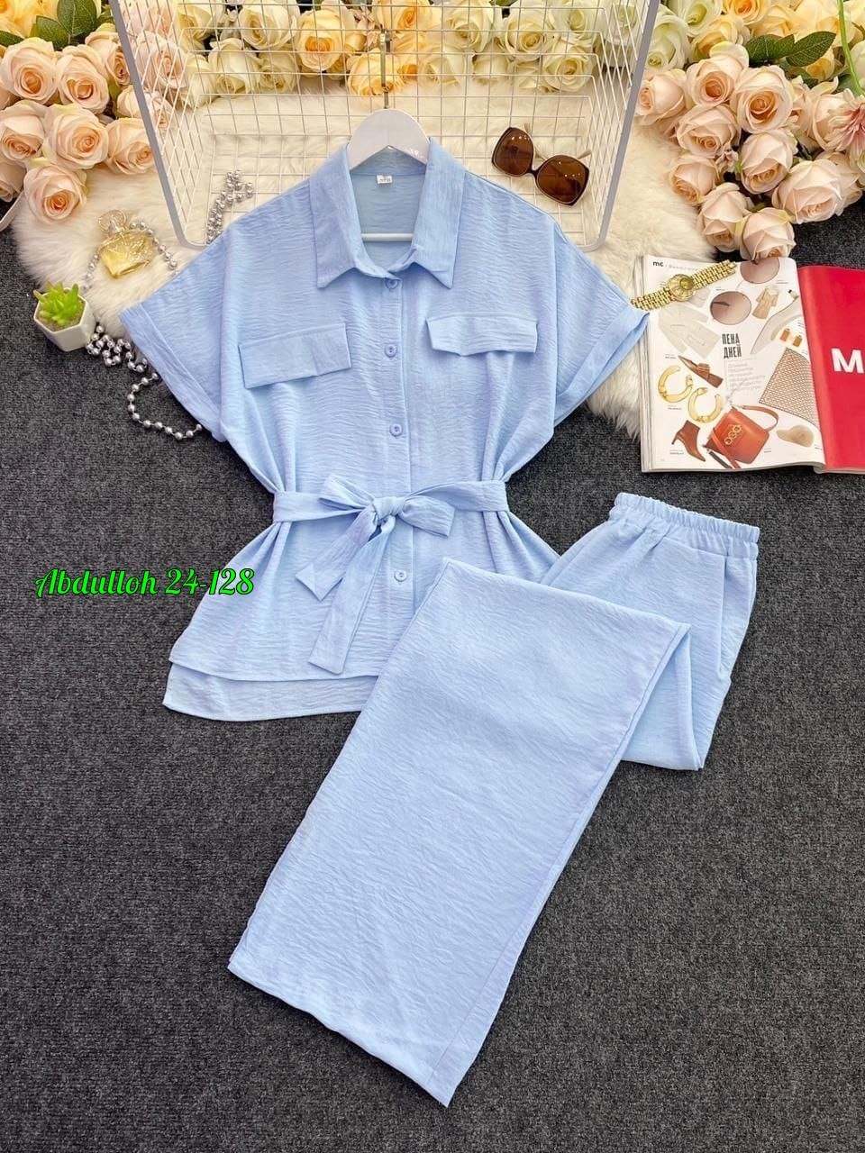 летний брючный костюм женский,брючный летний костюм,костюм брючный женский,костюм жатка женский летний брючный,летние костюмы женские