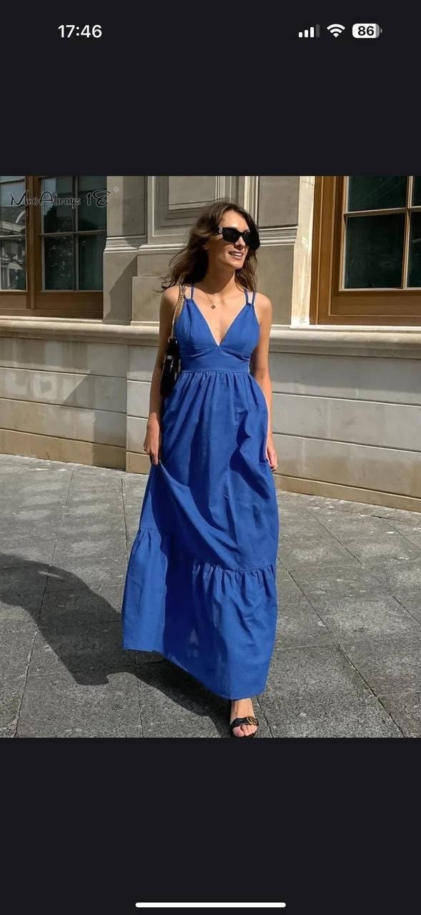 хлопковое платье макси,сарафан длины миди,женские сарафаны,длинное платье,платье сарафан