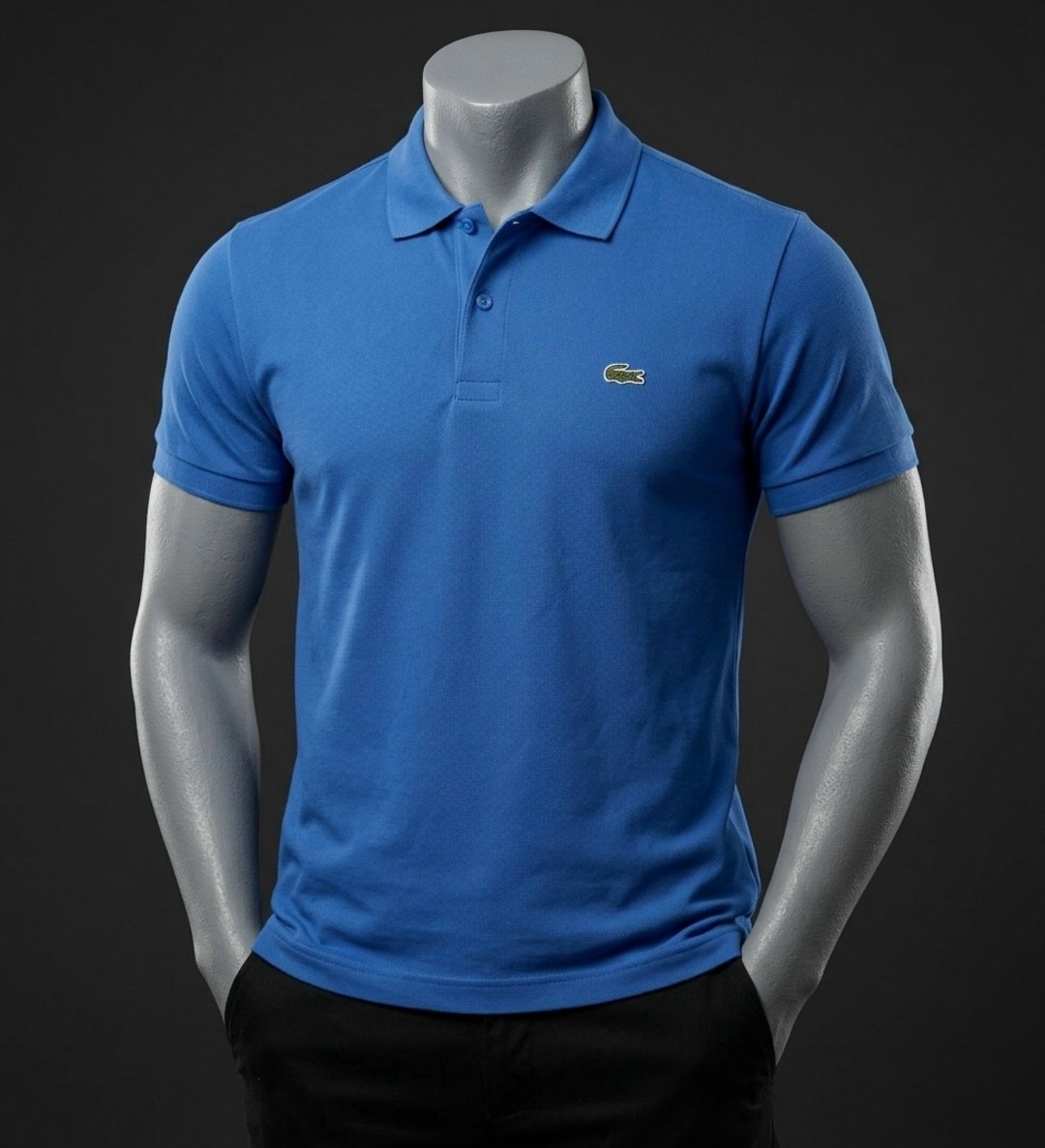 поло лакост синяя,поло лакост синее мужское,синее поло,мужская футболка поло,лакост синий