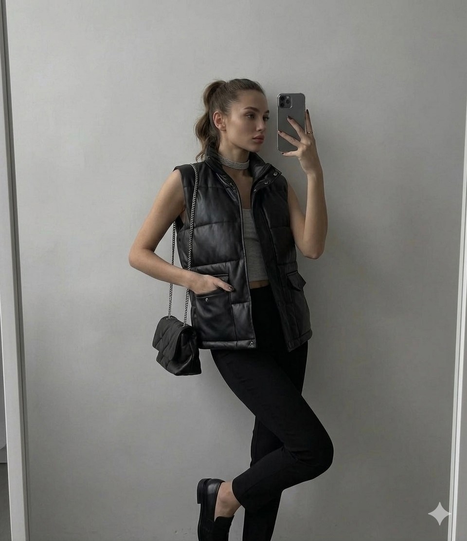 жилетка женская,жилет женский,жилет,кожаный жилет,жилетка кожаная
