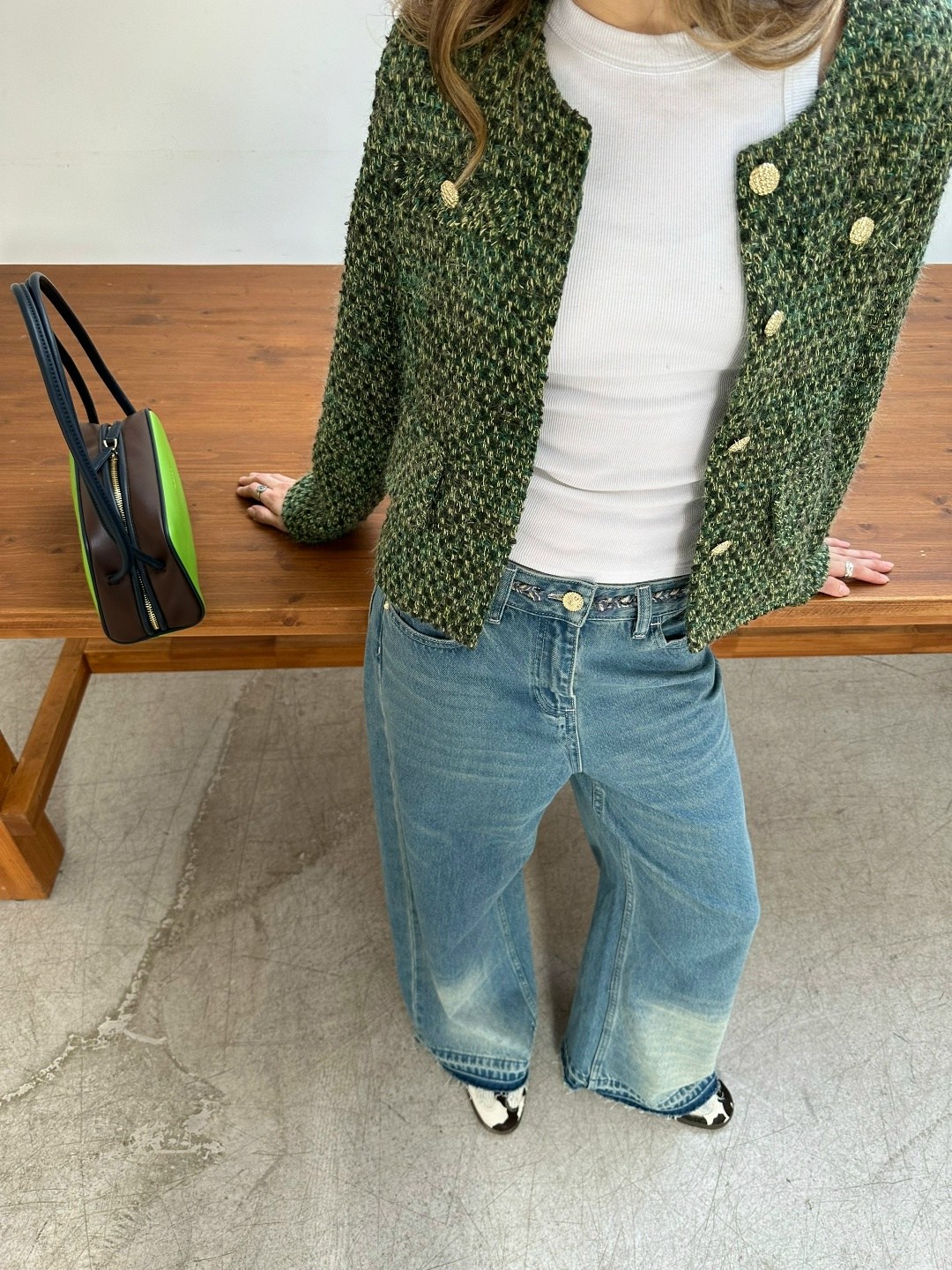 твидовый жакет манго,зеленый женский твидовый жакет на пуговицах,женская твидовая куртка,зеленый твидовый пиджак женский,женский твидовый пиджак daisy