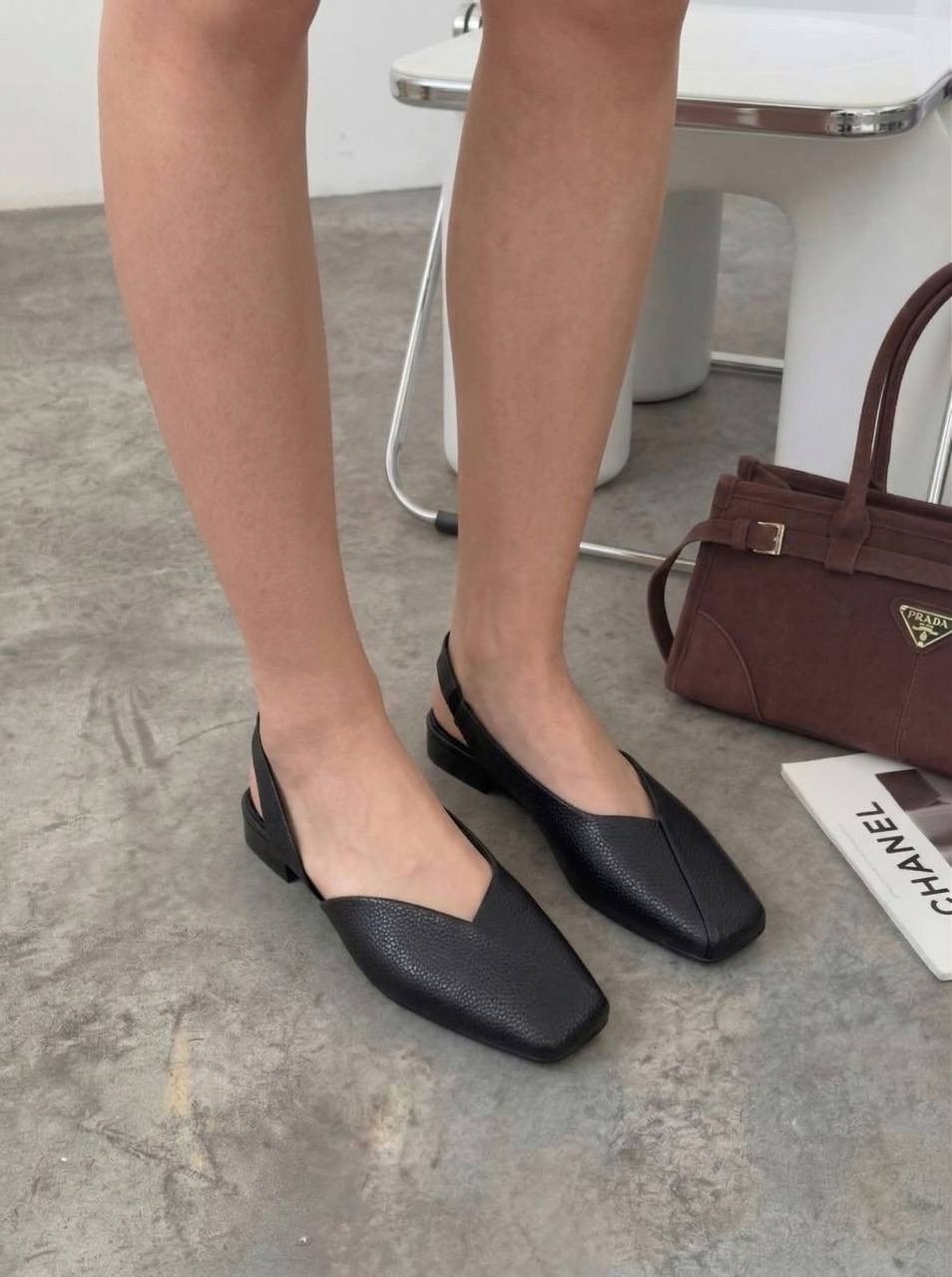 туфли с квадратным носом и открытой пяткой, женская,туфли на плоской подошве,женские туфли лодочки,туфли с квадратным носом