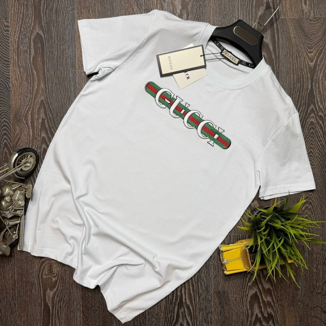 футболка gucci,футболка гуччи,футболка гуччи паль,футболка гуччи белая мужская,футболка гуччи молочного цвета мужская