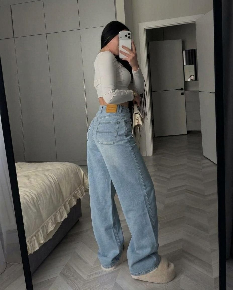 широкие джинсы,джинсы женские широкие,женские джинсы,джинсы широкие трубы,джинсы брюки