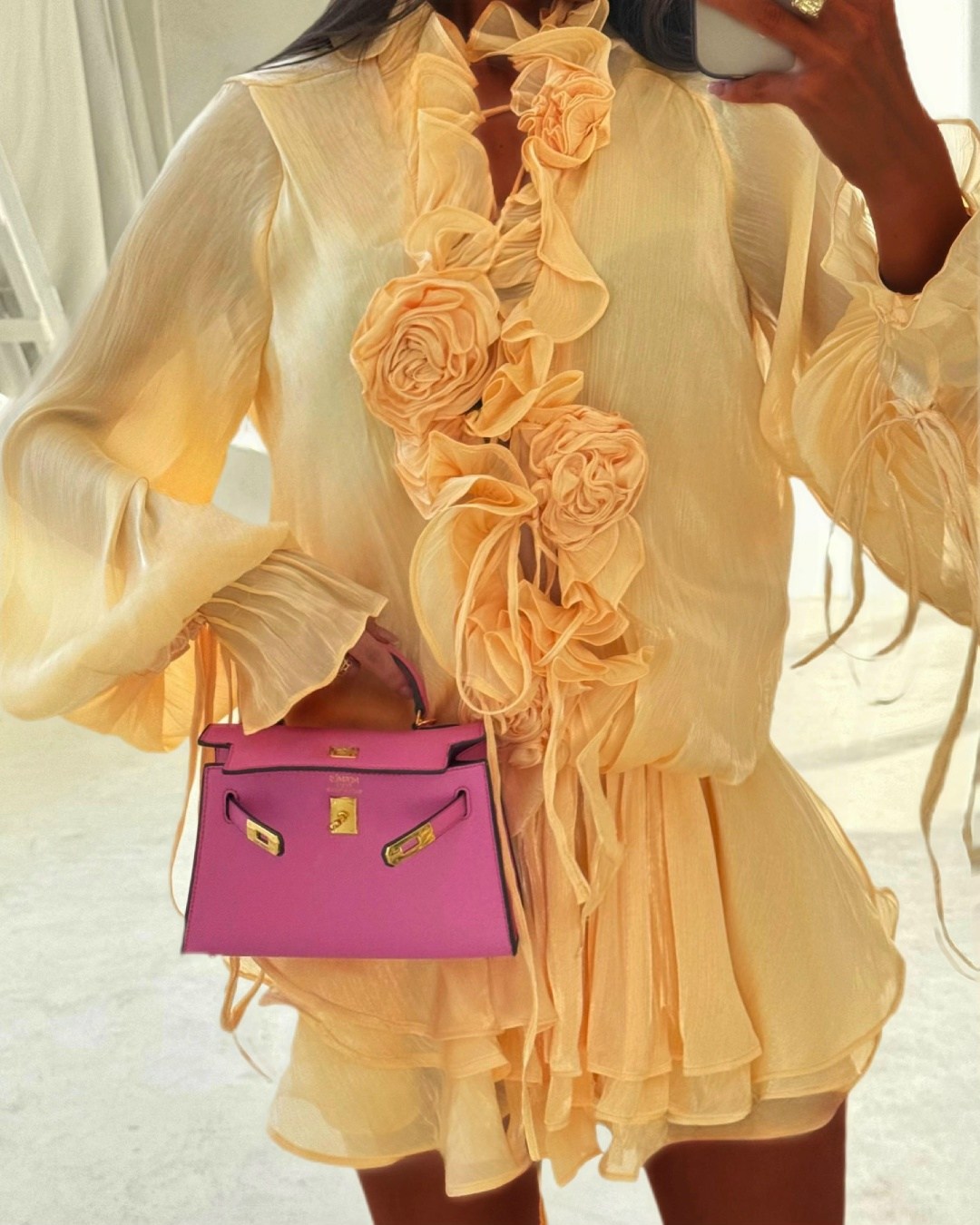 элегантная блузка,блузка с оборками,шифоновое платье,платья мини