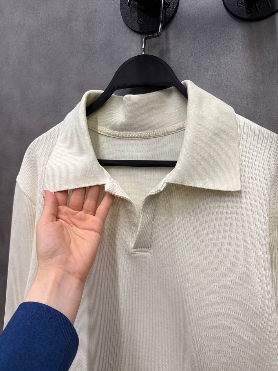 мужская трикотажная рубашка-поло,кофта для мужчин,кофта мужская,свитер с воротником,мужской свитер