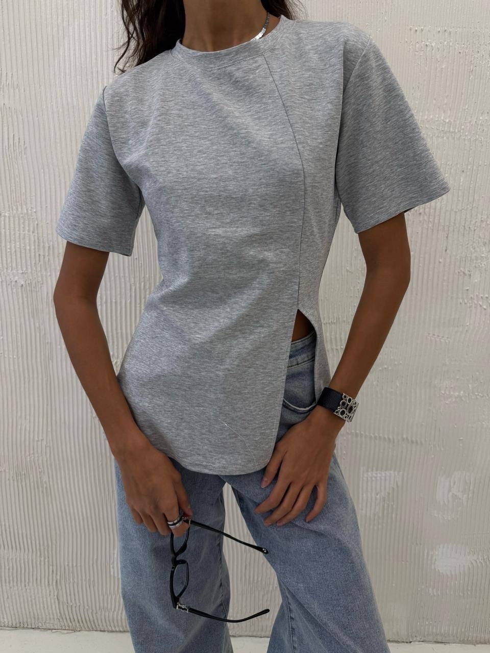 футболки женская,серая футболка,футболки для женщин,трикотажная футболка,светло серая футболка asos женская