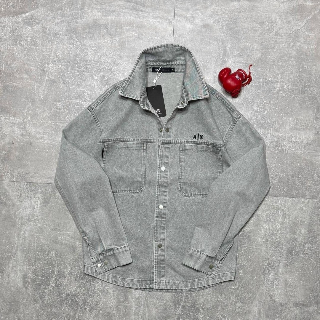 джинсовая куртка,серая джинсовая куртка,повседневная куртка,джинсовая куртка рубашка,куртка джинсовая мужская