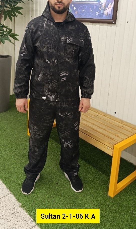 костюм демисезонный,костюм мужской,демисезонная куртка,камуфляжные костюмы,костюм "турист 2" куртка/брюки цвет: кмф "питон черный"