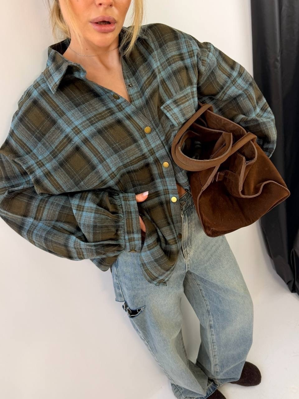 рубашка в клетку оверсайз летняя esstobee,женская рубашка в клетку,рубашка в клетку оверсайз,рубашка в клетку оверсайз удлиненная,рубашка в клетку dej 369033302