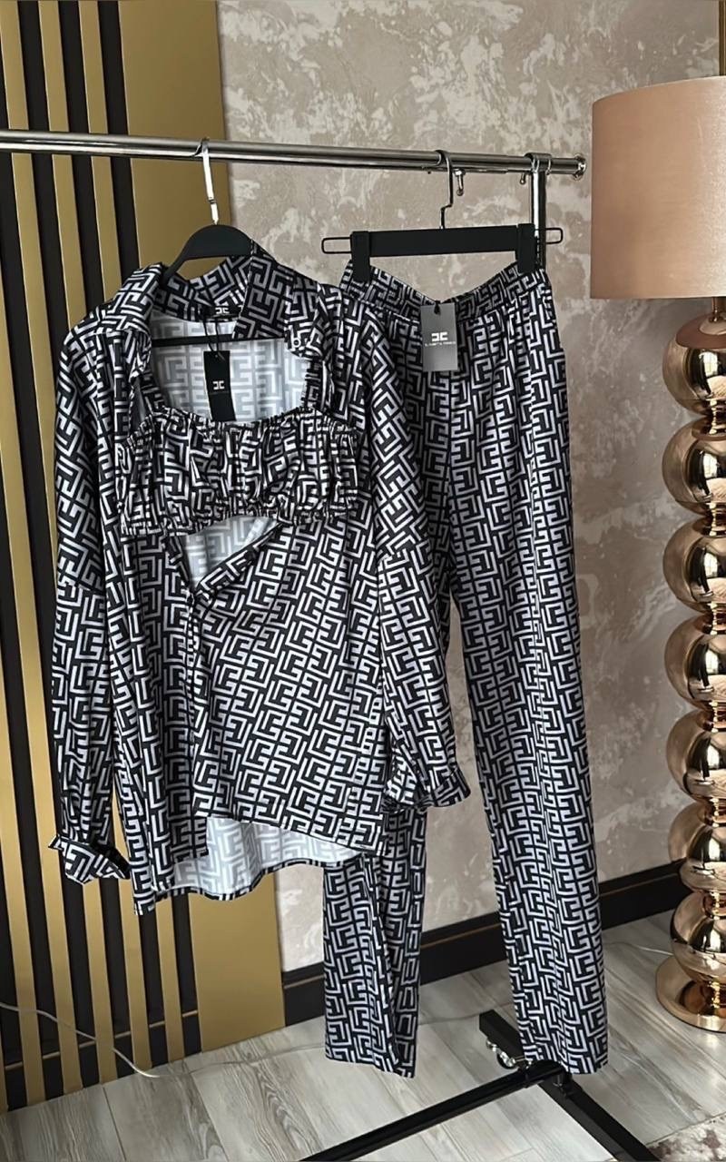 костюм брючный,костюм женский,костюм в пижамном стиле,костюм брючный в пижамном стиле,брючный костюм тройка