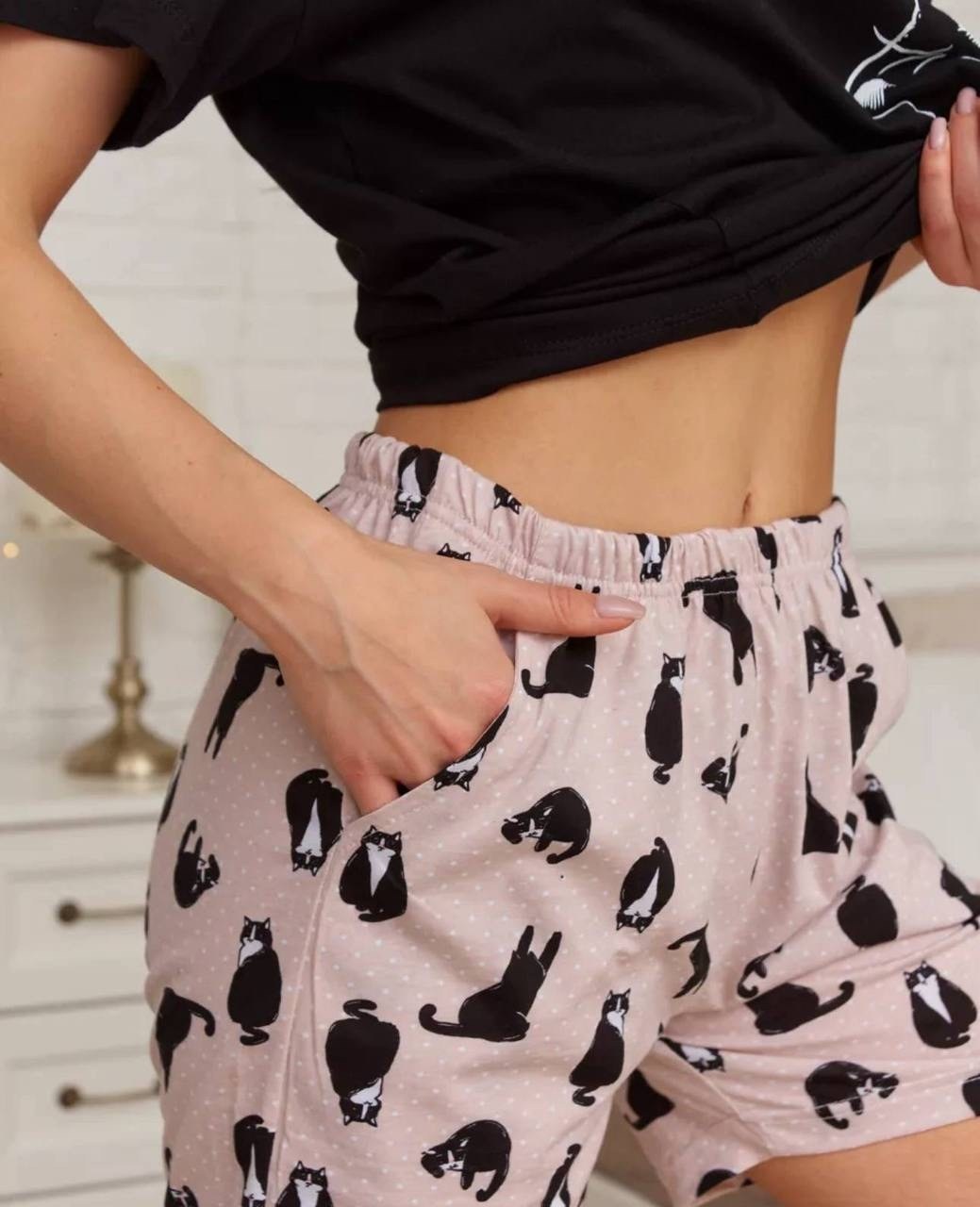 пижама женская,женская пижама с шортами,пижама женская с бриджами,пижама женская с шортами хлопок,женская пижама домашняя одежда