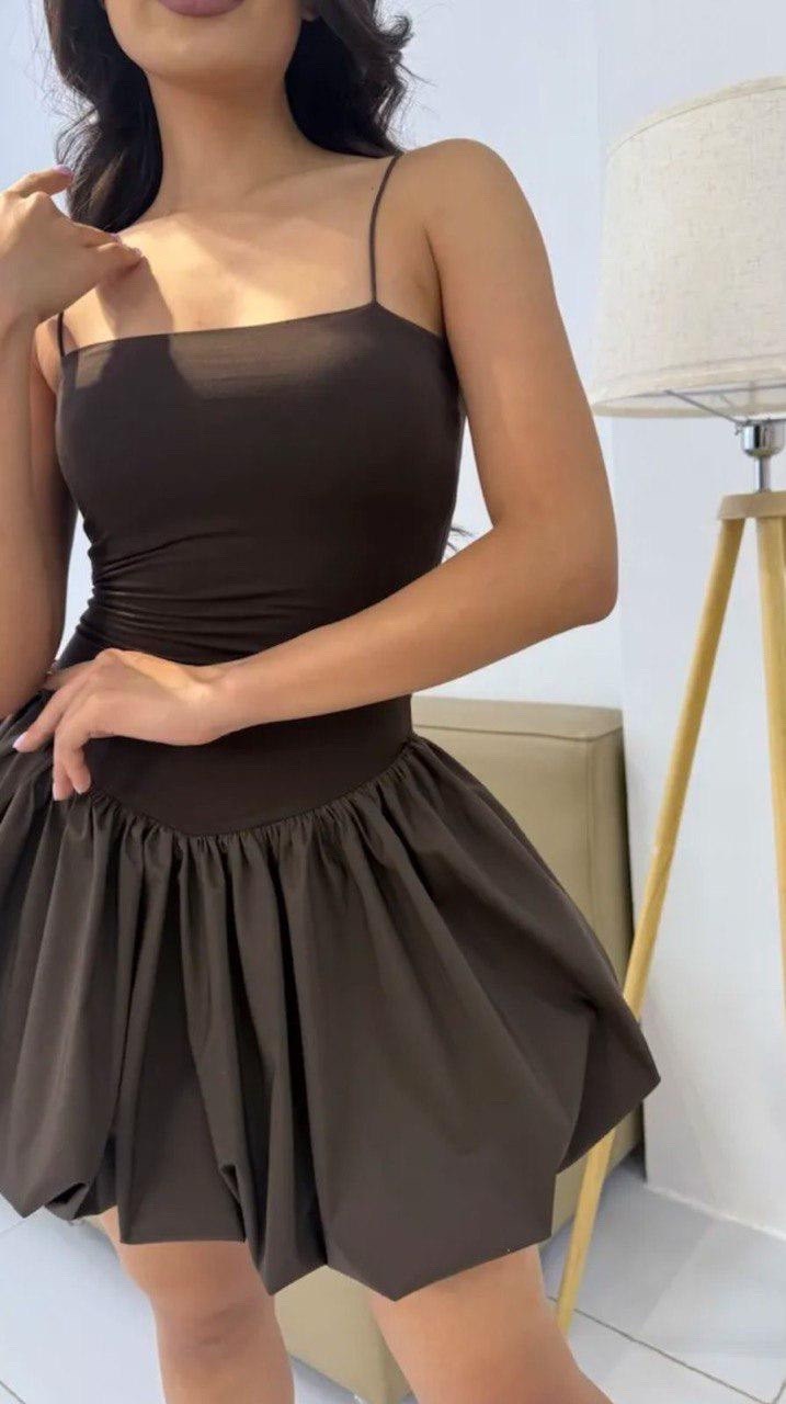 платье баллон,женское платье из хлопка,короткие платье,платья мини,mini elbise