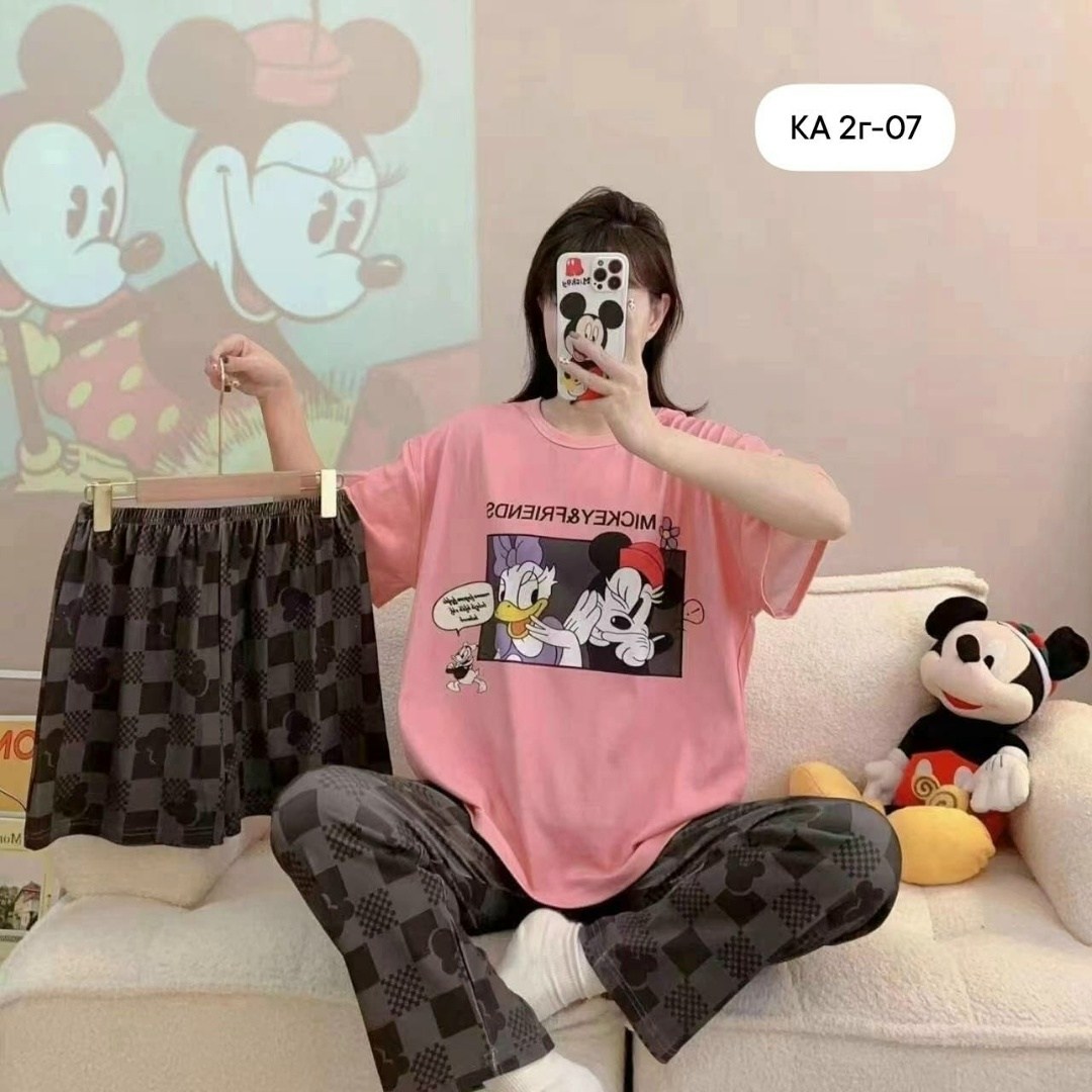 пижама 3в1,пижама женская,пижама 3 в 1 со штанами и шортами elmira_home,комплект пижама,пижама для женщин