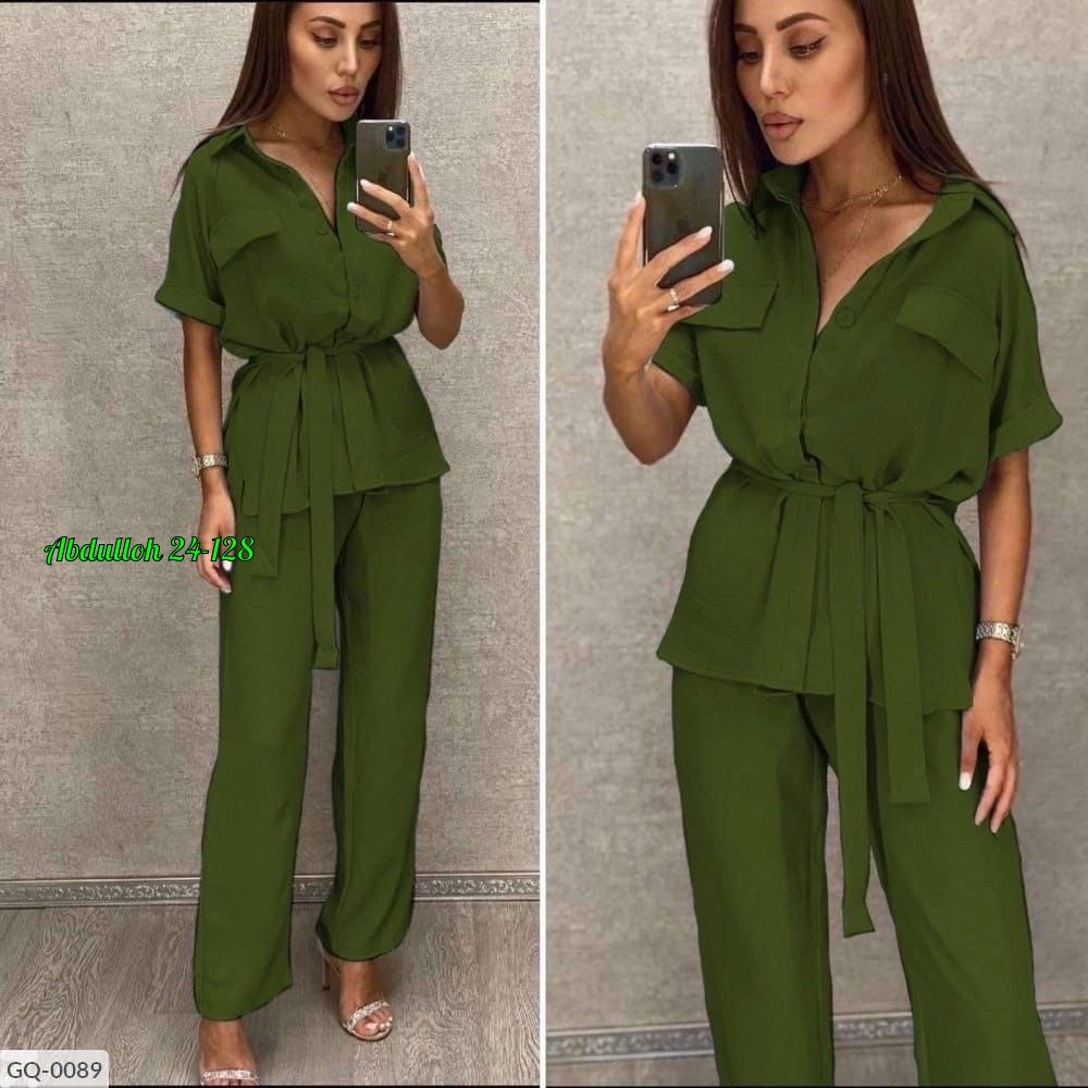 летний брючный костюм женский,брючный летний костюм,костюм брючный женский,костюм жатка женский летний брючный,летние костюмы женские