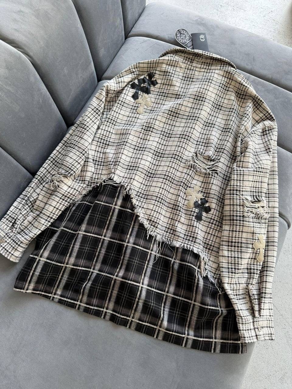 стильные рубашки,рубашка chrome hearts,рубашка chrome,рубашка,стильная женская рубашка