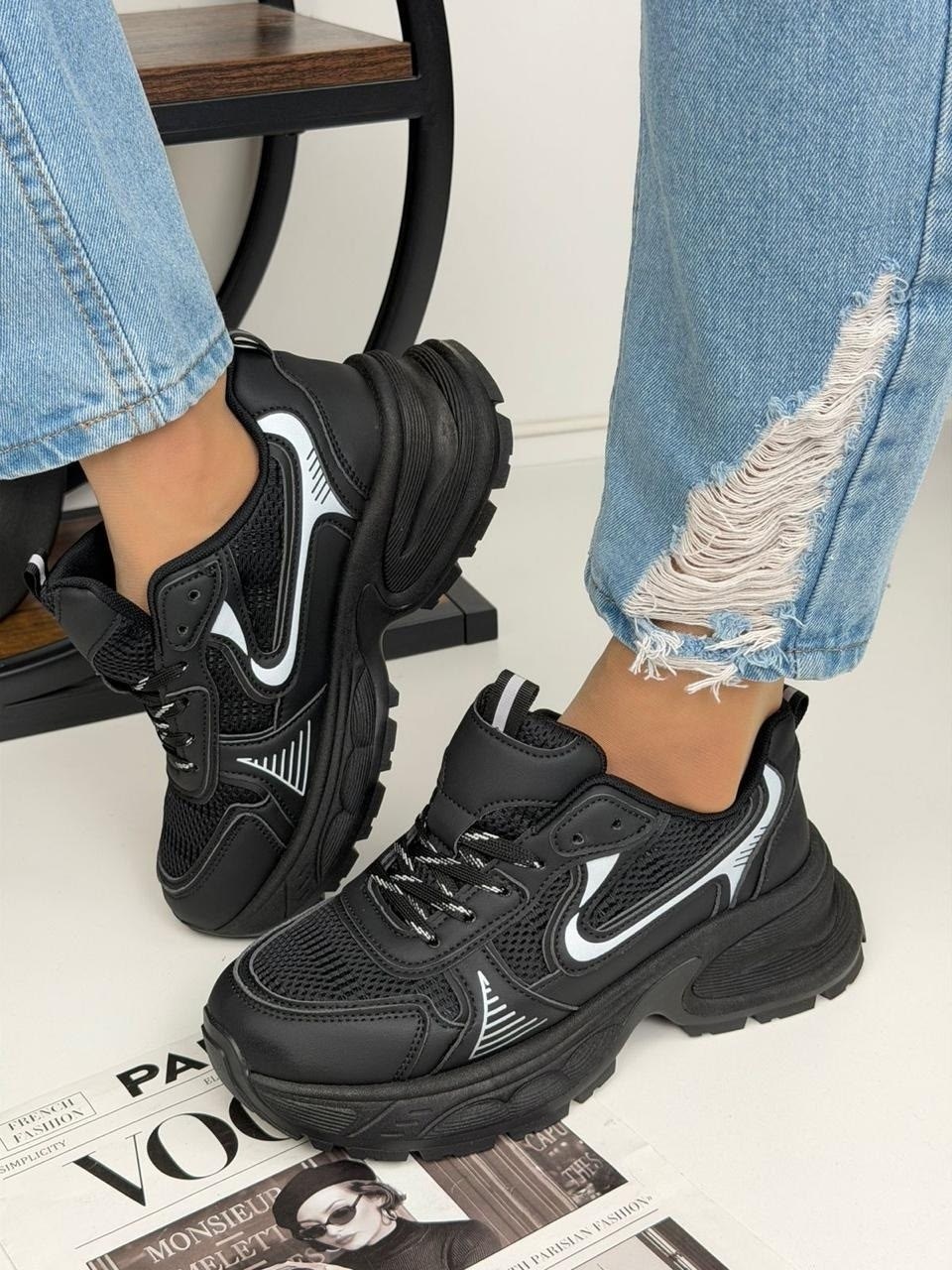 кроссовки женскиe,кроссовка,массивные кроссовки,кроссовки женские черный,кроссовки черные